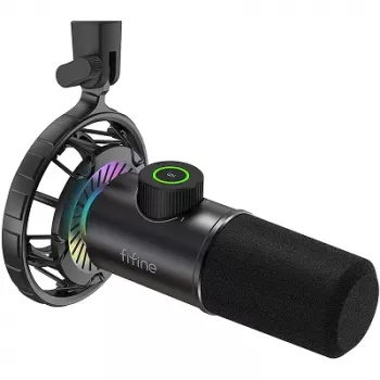 FIFINE K658 Microfone USB RGB