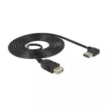 Cabo USB DeLOCK 2 m USB 2.0-A para USB 2.0-A preto