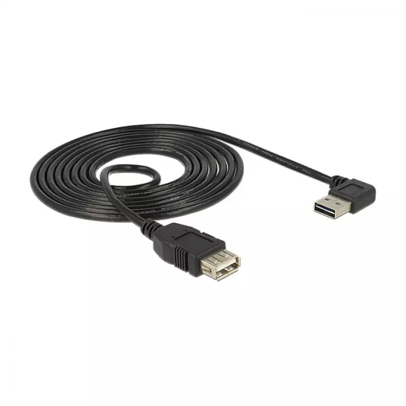 Cabo USB DeLOCK 2 m USB 2.0-A para USB 2.0-A preto