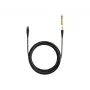 Cabo de áudio de substituição reto para auscultadores Beyerdynamic Pro X — preto