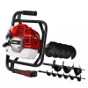 Trado motorizado Dedra DED8809 — trado a gasolina/elétrico de mão para postes (1 unid.)