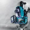 Martelo combinado a bateria DHR182ZU, 18 Volts, martelo perfurador azul/preto, Bluetooth, sem bateria e carregador