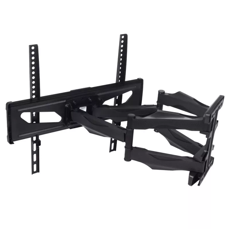 Suporte de TV de parede MACLEAN MC-781 para ecrãs de 66–177,8 cm (26–70 polegadas), inclinável -12–2°, VESA 100x100–400x400, carga máx. 45 kg, preto
