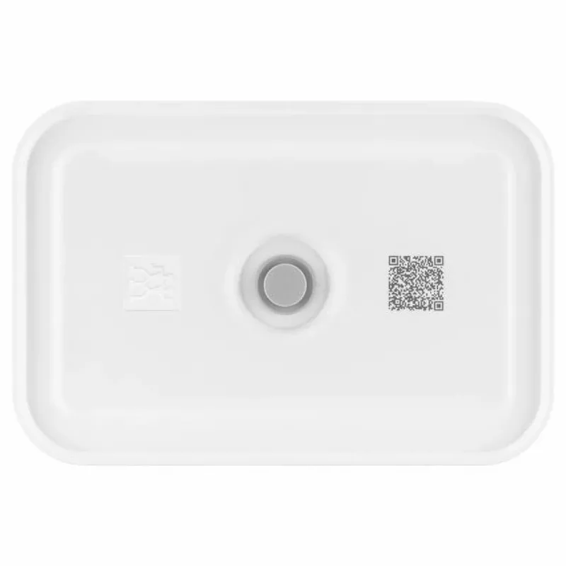 Recipiente para almoço ZWILLING FRESH & SAVE 1 l, plástico com vedação de silicone, cinzento/branco