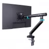 Suporte de monitor DIGITUS Single Design para ecrãs até 35 polegadas, grampo, 10 kg, VESA 75x75–100x100, inclinação -45–90°
