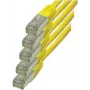 Cabo de rede S/CONN Cat.6 S/FTP 0,5 m Amarelo