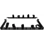 Acessório de rack Lanview RAO220BL preto 0,5HE 19 polegadas