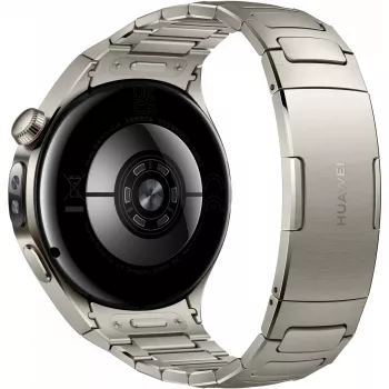 Smartwatch HUAWEI WATCH 5, 1,5 polegadas AMOLED, 466×466, 46 mm caixa de titânio, Wi‑Fi, GPS, prateado