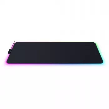 Tapete de rato Gaming Razer Strider Chroma – superfície de poliéster, 370×900 mm, preto, retroiluminação multicolorida