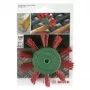 Bosch Escova de leque para berbequins, fio de nylon com corindo K80, 100 mm, haste de 6 mm (2609256543)