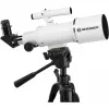 Bresser Optics CLASSIC 70/350 Refrator 140x preto, branco