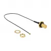 Cabo coaxial DeLOCK 0,2 m RP-SMA/MHF IV