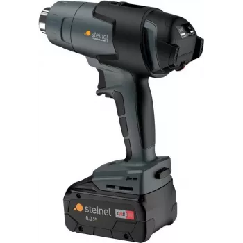 Pistola de ar quente Steinel Mobile Heat MH3 Set 18V 5.5Ah — pistola de ar quente a bateria com bateria de 18V e capacidade de 5,5Ah