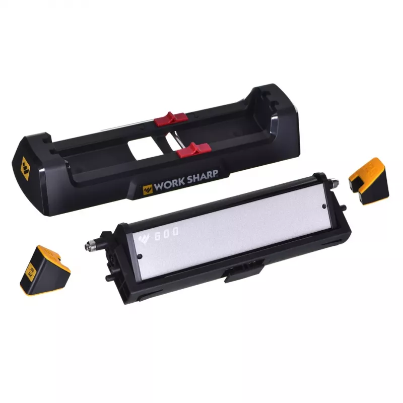 Afia-facas Work Sharp diamante-cerâmica 09DX163 – placas de cerâmica/diamante, manual compacto, 306×156×60 mm, 586 g