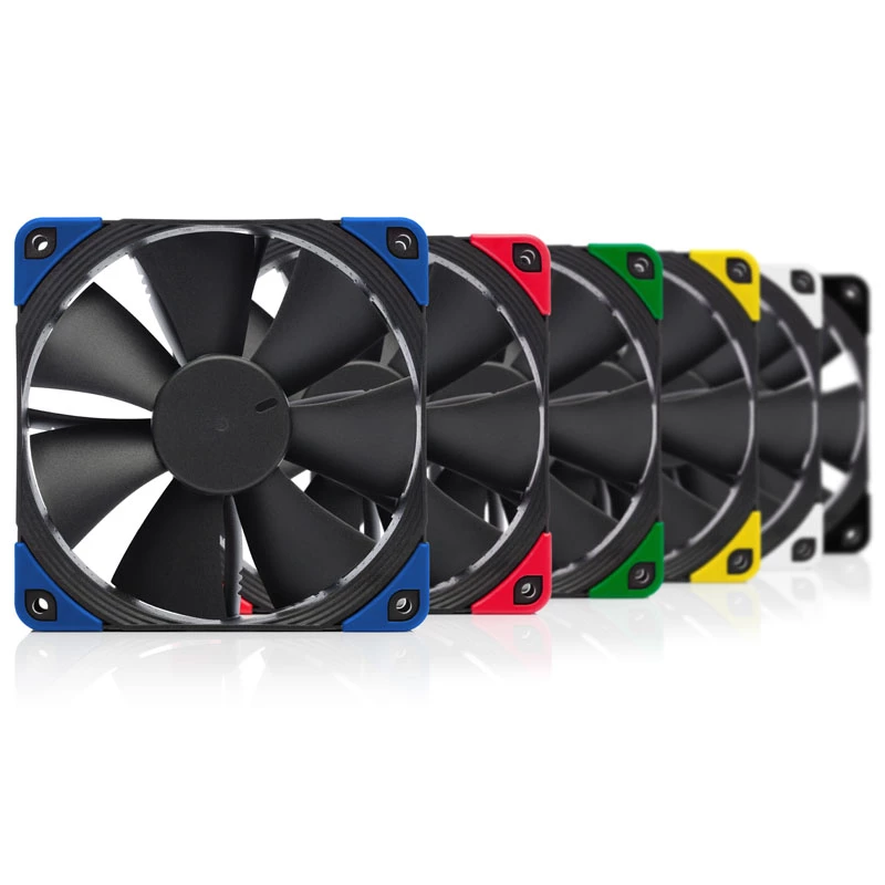 Ventoinha de caixa Noctua NF-F12 PWM chromax.black.swap 120mm
