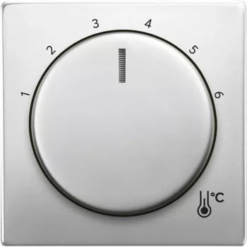 Busch-Jaeger 1794 R-866 Placa de cobertura para suporte e conector fêmea de sensor aço inoxidável (2CKA001710A4203)