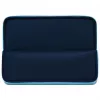 Capa para portátil Rivacase Riva Szuzuka 15,6 polegadas Azul pastel, capa protetora acolchoada