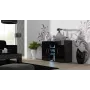Aparador Cama SOHO S7 120 cm Preto Brilhante
