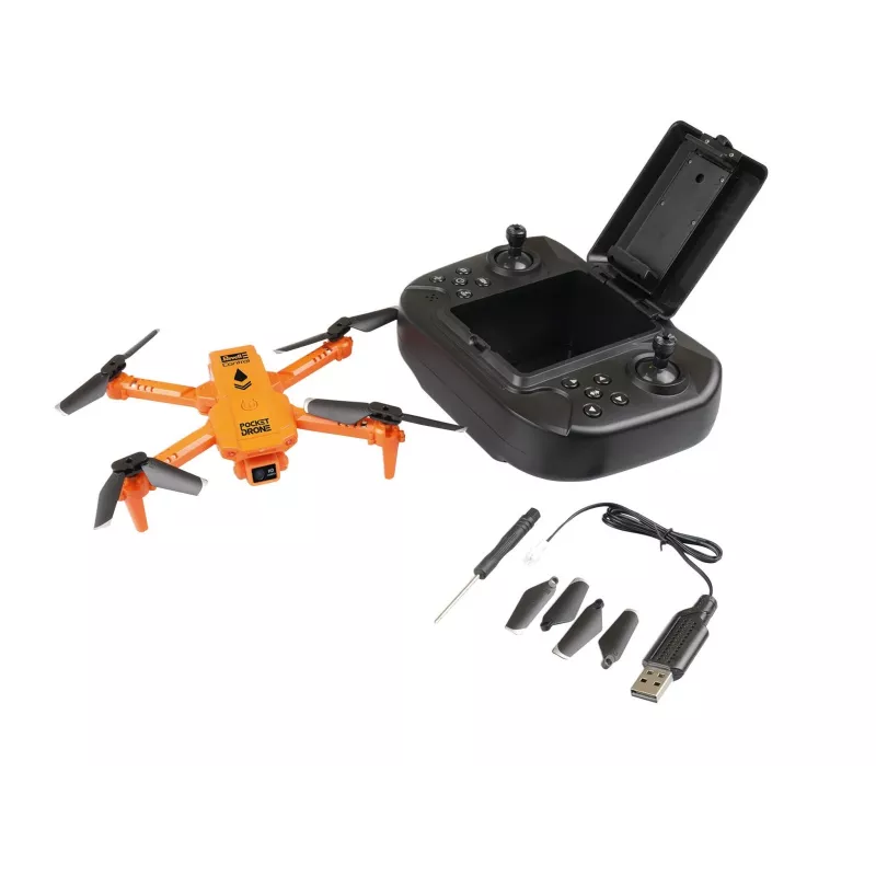 Quadricóptero RC REVELL Pocket Drone 23810 — 2,4 GHz, controlo remoto de 4 canais
