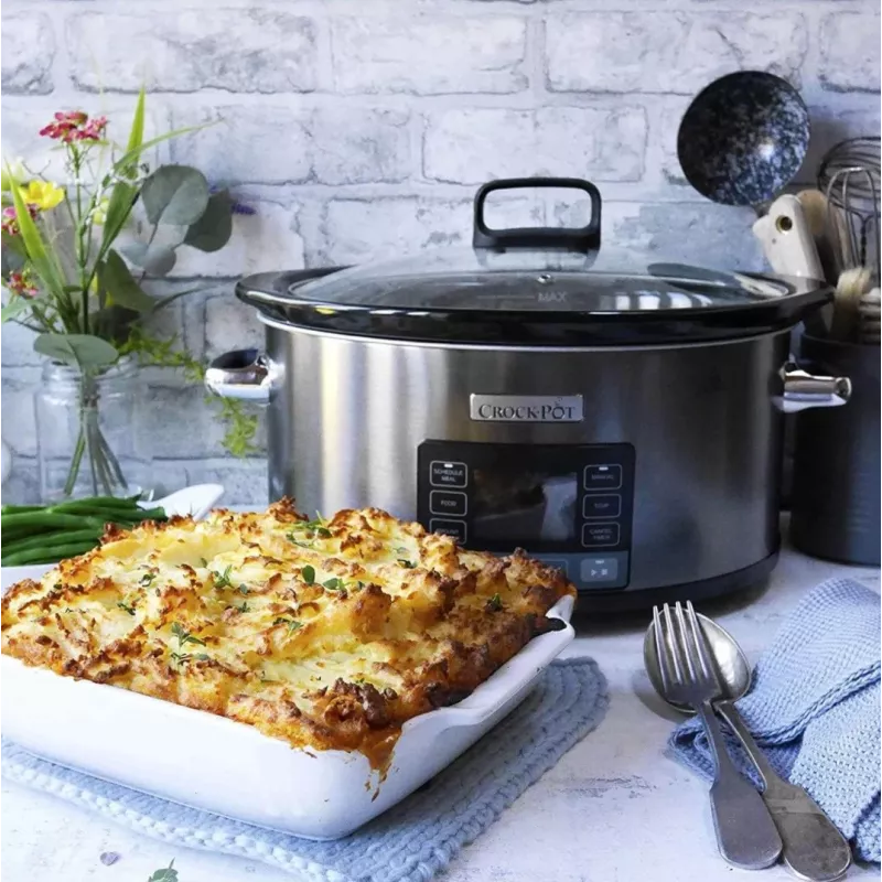 Crock-Pot Panela de cozedura lenta CSC066X 5,6 L