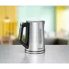 Chaleira elétrica Rommelsbacher WK 3000 — 1,7 L, 3000 W, Aço inoxidável e preto
