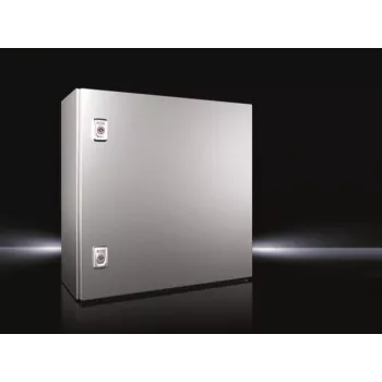 Caixa elétrica Rittal 1007.000, aço inoxidável, IP66, 500×210×500 mm