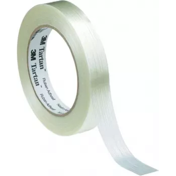 Fita adesiva de filamento 3M Tartan 50 mm x 50 m transparente