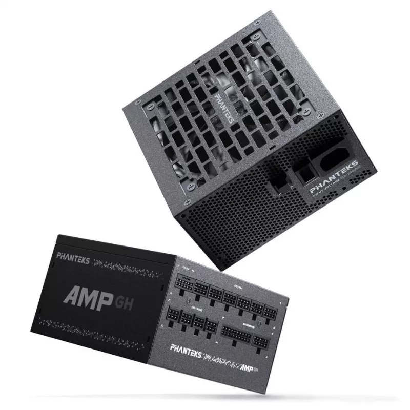 Fonte de alimentação PHANTEKS AMP GH 1200W 80 PLUS Platinum, ATX modular, 1200 W de potência de saída