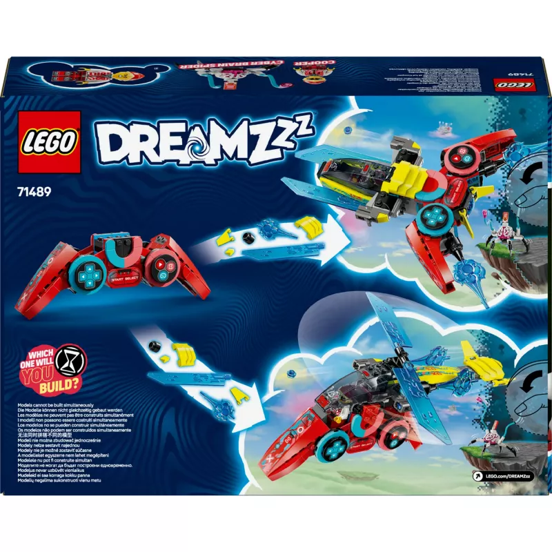Lego 71489 DREAMZzz Comando de videojogos voador do Cooper, brinquedo de construção