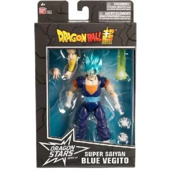 Figura de ação Bandai Dragon Stars Super Saiyan Blue Vegito, articulada, colecionável (DS35868)