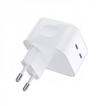 Carregador CHOETECH 2x USB Type-C, 35W, PD3.0, QC3.0