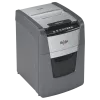 Rexel Optimum AutoFeed+ 100X trituradora de papel, corte em partículas P-4 4x28 mm, 100 folhas, cesto de 34 L