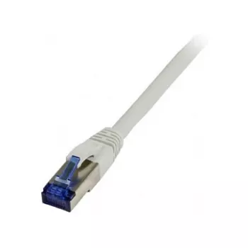 Cabo patch RJ45 - CAT6A 500 MHz - 0,5 m - cinzento - S-STP(S/FTP) - TPE/LSZH(Superflex) - AWG26 - Synergy