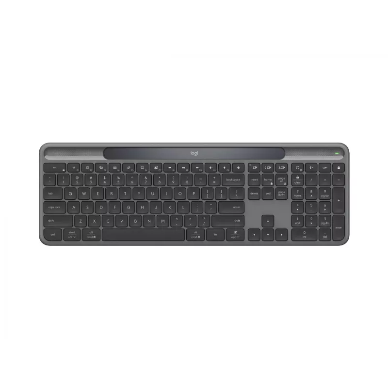 Teclado sem fios Logitech 920-013779 RF Wireless Bluetooth grafite