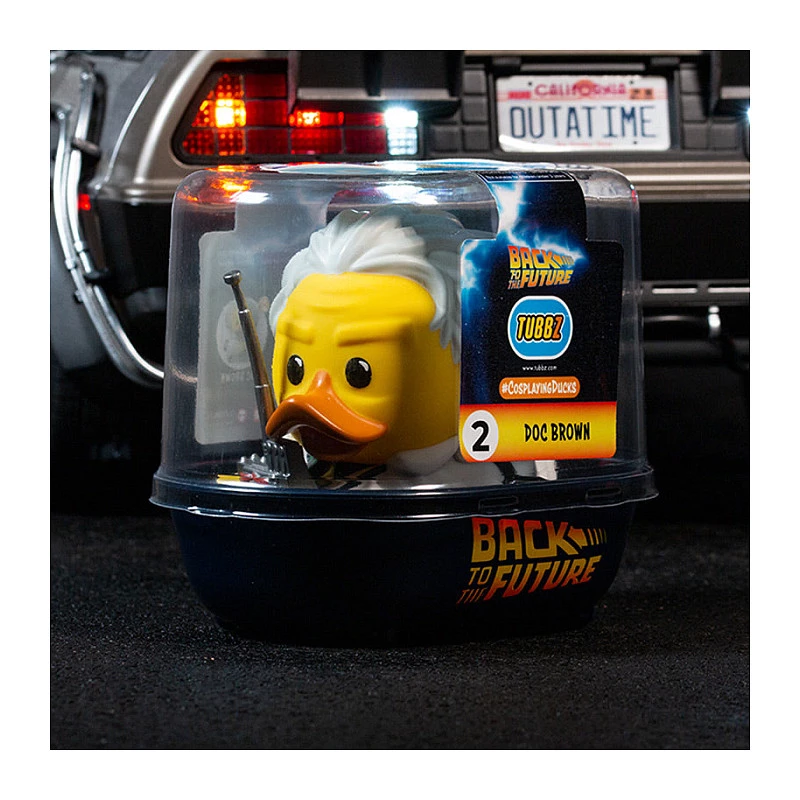 TUBBZ pato de coleção - Regresso ao Futuro Doc Brown 9cm
