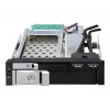 DeLOCK 5,25 Mobile Rack para 1 x 2,5 + 1 x 3,5 SATA HDD + 2 x portas USB3.0 - rack de armazenamento móvel - 6,4 cm, 8,9 cm (2.5, 8,90cm (3.5)) (47209)