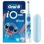 Escova de dentes elétrica Oral-B com estojo de viagem, 6Y+ | iO Kids Disney Stitch | Recarregável | Para crianças | Número de cabeças de escova incluídas 1 | Número de modos de escovagem 3