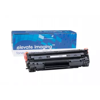 Cartucho de toner CF283X preto para HP