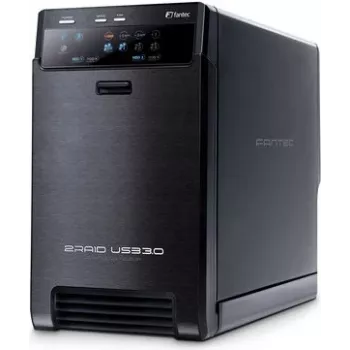 Fantec caixa. QB-X2US3R USB3.0/2x3.5Sata RAID (1826)
