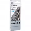 Bosch PointTeQ conjunto de brocas helicoidais HSS para metal, 6 peças, 2-8 mm, 135°, DIN 338