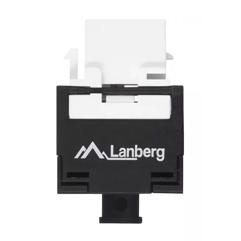 Módulo Keystone sem ferramentas Lanberg RJ45->LSA 180° UTP Cat.5e (KSU5-2000)