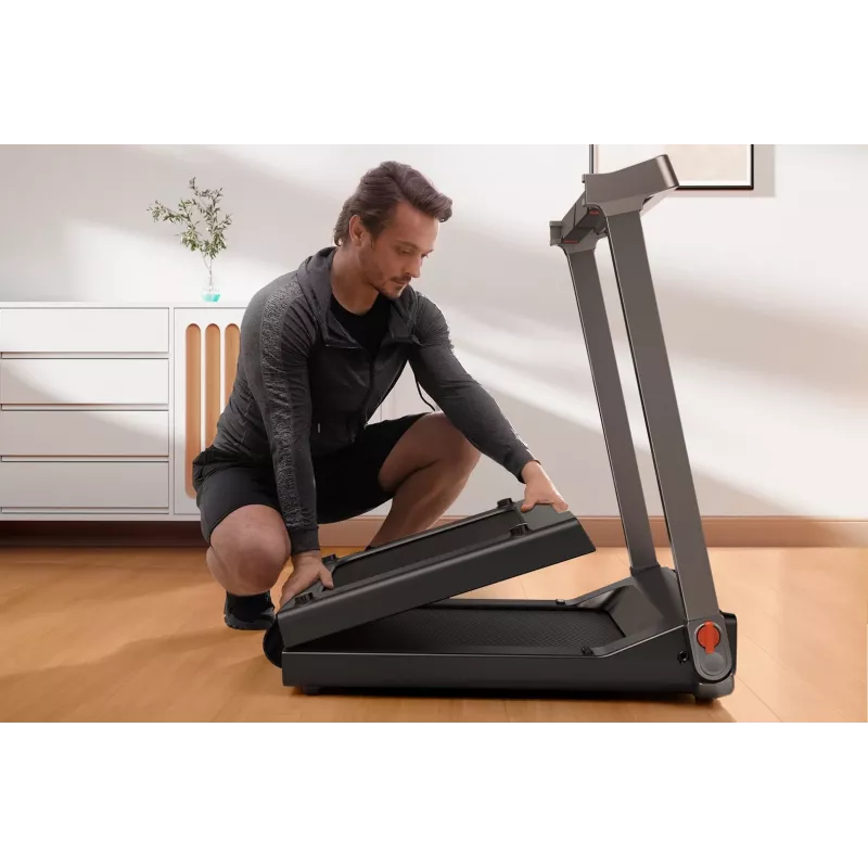 Passadeira Kingsmith G1 Walkingpad — superfície de corrida 440×1053 mm, velocidade máx. 12 km/h, dobrável, ecrã LED