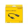 Adaptador DisplayPort 1.2 macho para HDMI fêmea 4K DeLOCK 63559