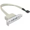 Chapa de slot USB 2.0 DeLOCK 0,5 m