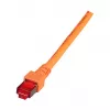 Cabo de rede RJ45 Cat.6 S/FTP LSZH laranja 0,25 m EFB-Elektronik (K5516.0,25)