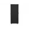 Lanberg FF01-8042-12BL armário rack de chão de 19 polegadas 42U, 800x1000x2127,5 mm, porta de vidro, LCD, IP20, para montagem, preto