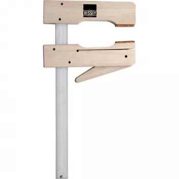 Grampo de aperto em F Bessey HKL20 20 cm alumínio madeira
