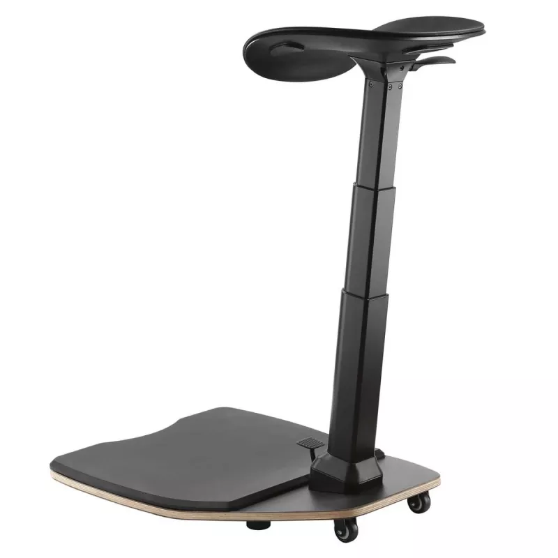 Cadeira ergonómica MACLEAN MC-872 — regulável em altura, com mecanismo basculante