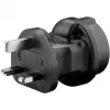 Adaptador de alimentação Goobay 95307 preto UK