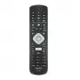 Comando à distância SAVIO RC-10 para TV Philips, IR sem fios, preto, entrada por botões